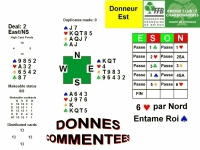 Dates des prochaines Donnes commentées