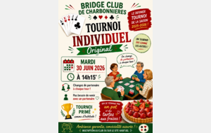 Tournoi INDIVIDUEL du 30-06-2026