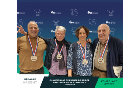 Finale nationale challenge par 4 à ST CLOUD les 10 et 11 janvier 2026