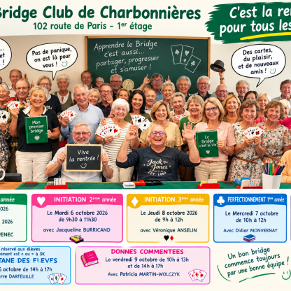ECOLE DE BRIDGE SAISON 2026/2027